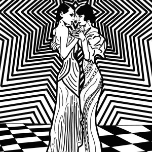 Sapphic Waltz Print 8.5x11