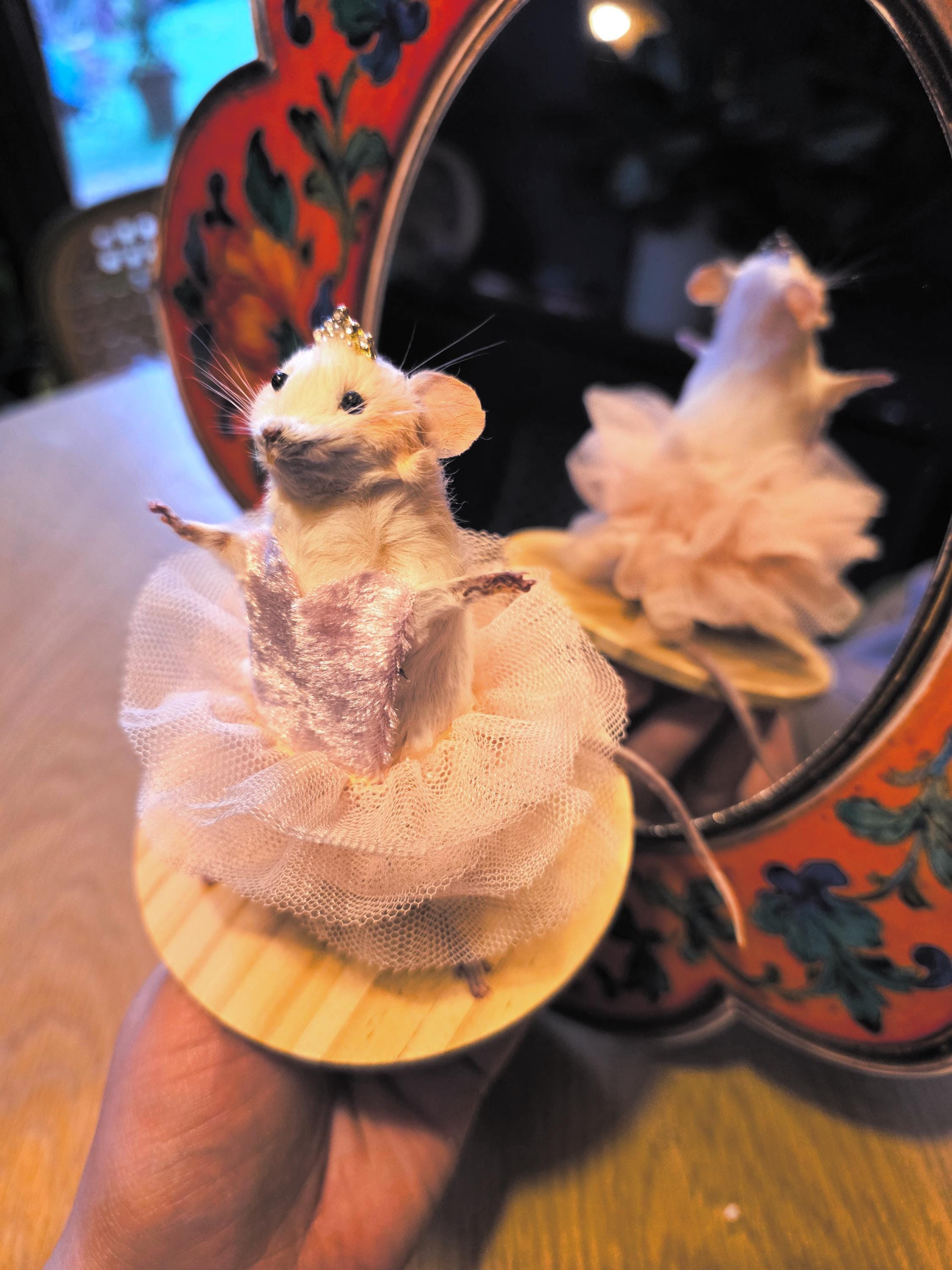 rat in a princess dress Taxidermy Cute Princess Rat