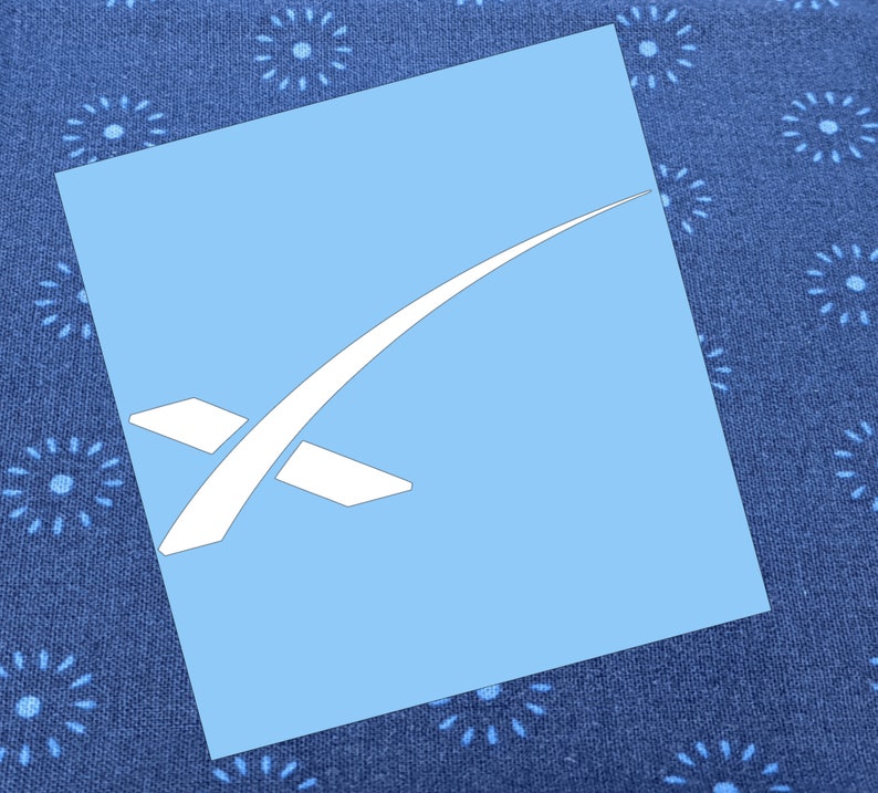 Spacex Symbol X Permanent Vinyl Decal in Various Colors Etsy
