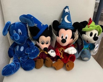 Vintage Mickey Mouse Disney Bean Bag Plushes- New with tags in pristine condition, comes from a smoke free home and stored in plastic bins.