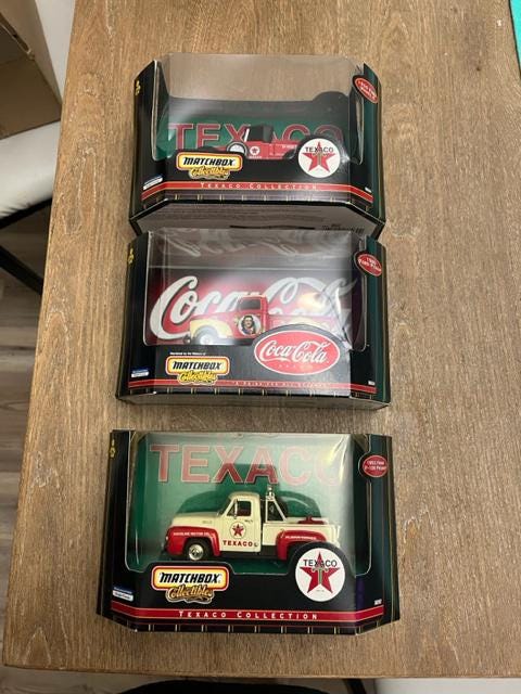 Matchbox Collectibles Texaco (全6点) Vintage New Matchbox