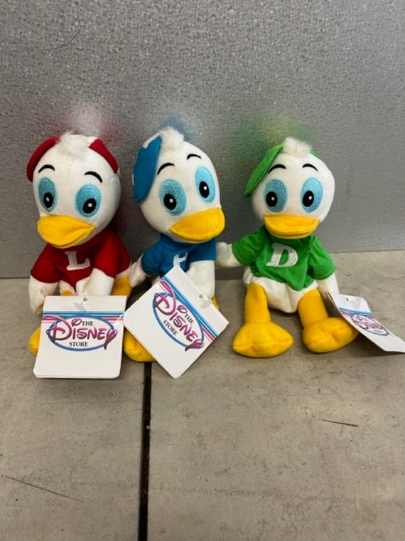Vintage Disney Huey, Dewey, Louie, New in Pristine Condition With