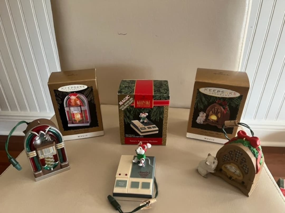 Vintage, Jukebox, Radio, Answering Machine Magic Hallmark Keepsake