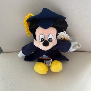 Vintage Mickey Mouse Disney Bean Bag plush with tags new in pristine condition- stored in plastic bins and comes from a smoke free home. bild 8