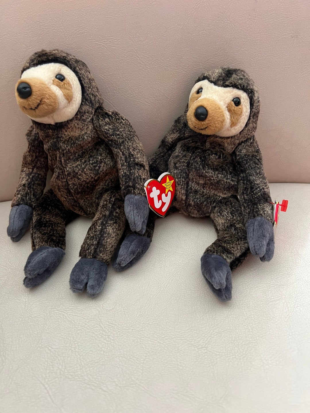 TY Beanie Baby-slowpoke the Sloth-05-20-1999-comes From a Smoke