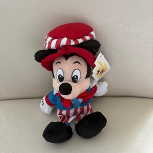 Vintage Mickey Mouse Disney Bean Bag plush with tags new in pristine condition- stored in plastic bins and comes from a smoke free home. bild 6