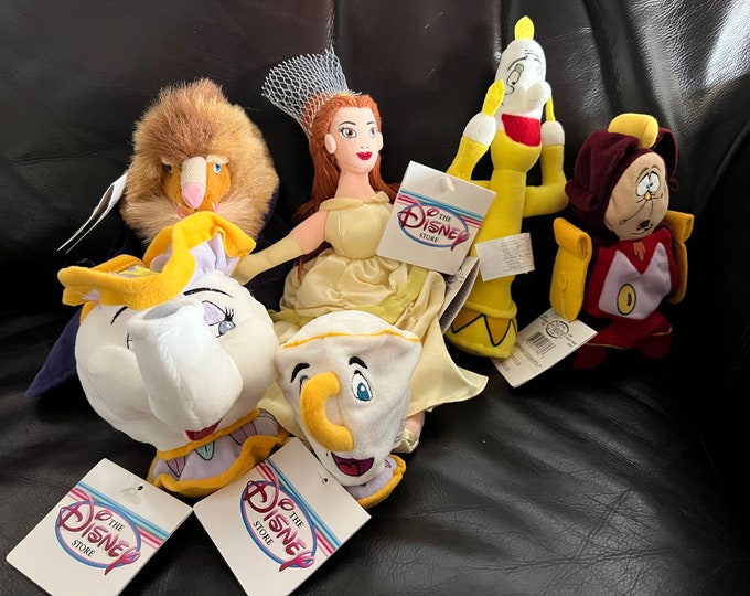 Disney Princess Beauty and the Beast Deluxe Tea Set Exclusive Playset