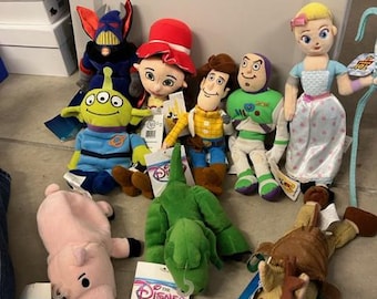 Vintage Toy Story-Disney and Kellogg Bean Bag-New with tags in pristine condition-Comes from a smoke free home and stored in plastic bins.