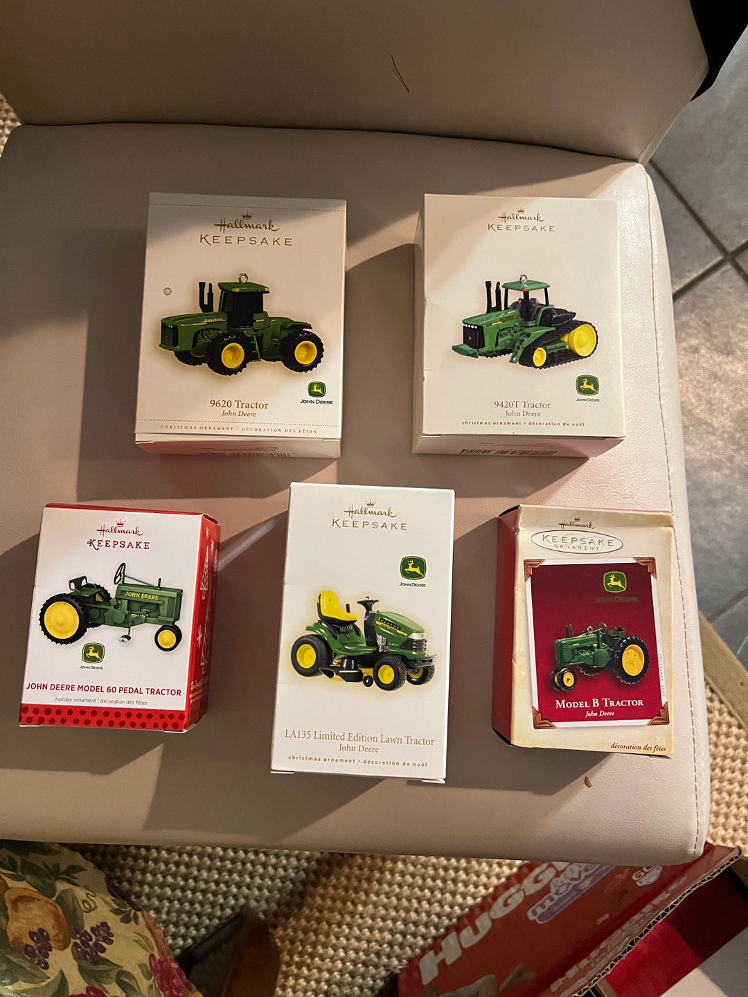 Vintage John Deere Hallmark Ornaments20052013in Original Boxes in