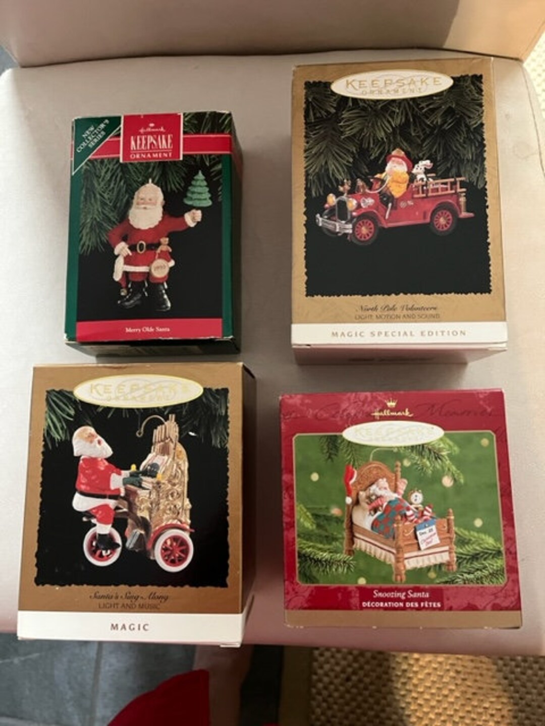 Vintage-santa/rare/magic-hallmark Keepsake Ornament- 1994-2001-in ...