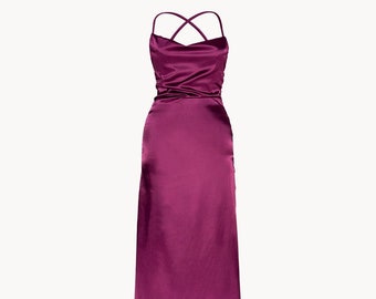 SATIN SLIP DRESS Dresses