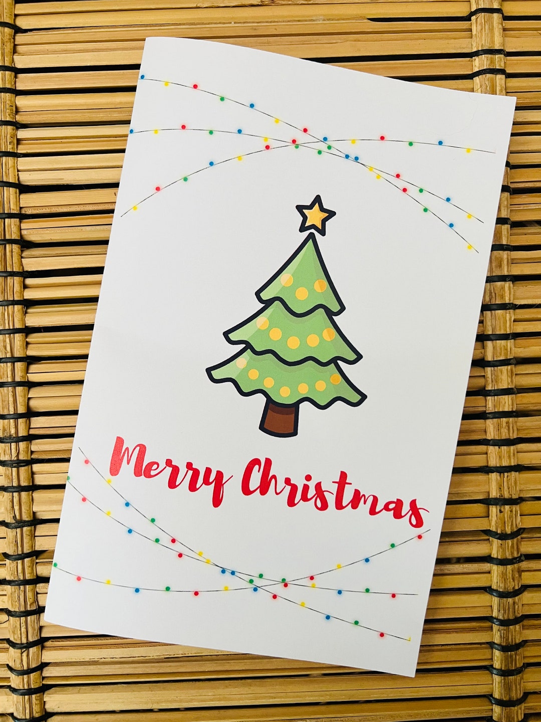 Affordable Printable Christmas Card Print at Home Digital - Etsy