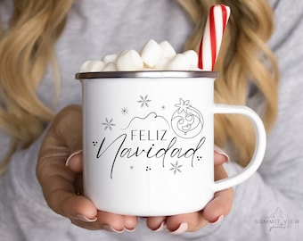 Feliz Navidad SVG, Christmas Ornament Design (Digital Download)