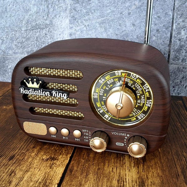 Unofficial Fallout Radiation King Radio w/ Bluetooth Model 01