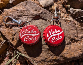 Fallout Nuka Cola Key Chain/ Earrings/ Necklace