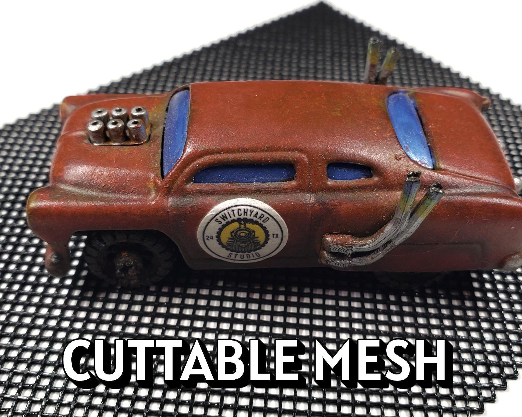 Gaslands & Wargaming Cuttable Mesh
