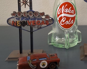 Las Vegas / New Vegas Sign Gaslands Tabletop Terrain  1:64 Scale
