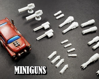 Gaslands Resin Miniguns Pack