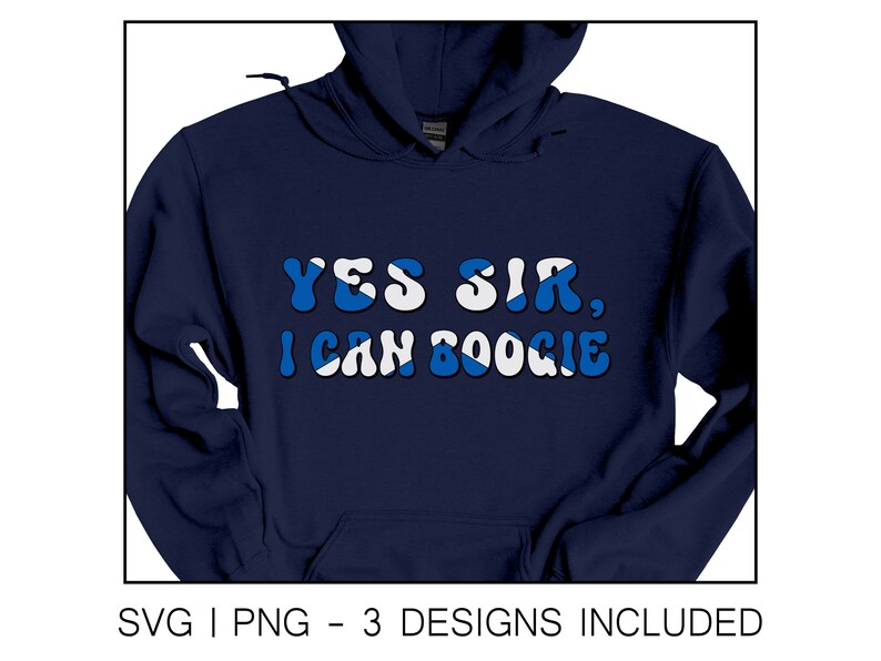 Yes Sir, I Can Boogie Scotland Euro Football SVG Football Graphics for