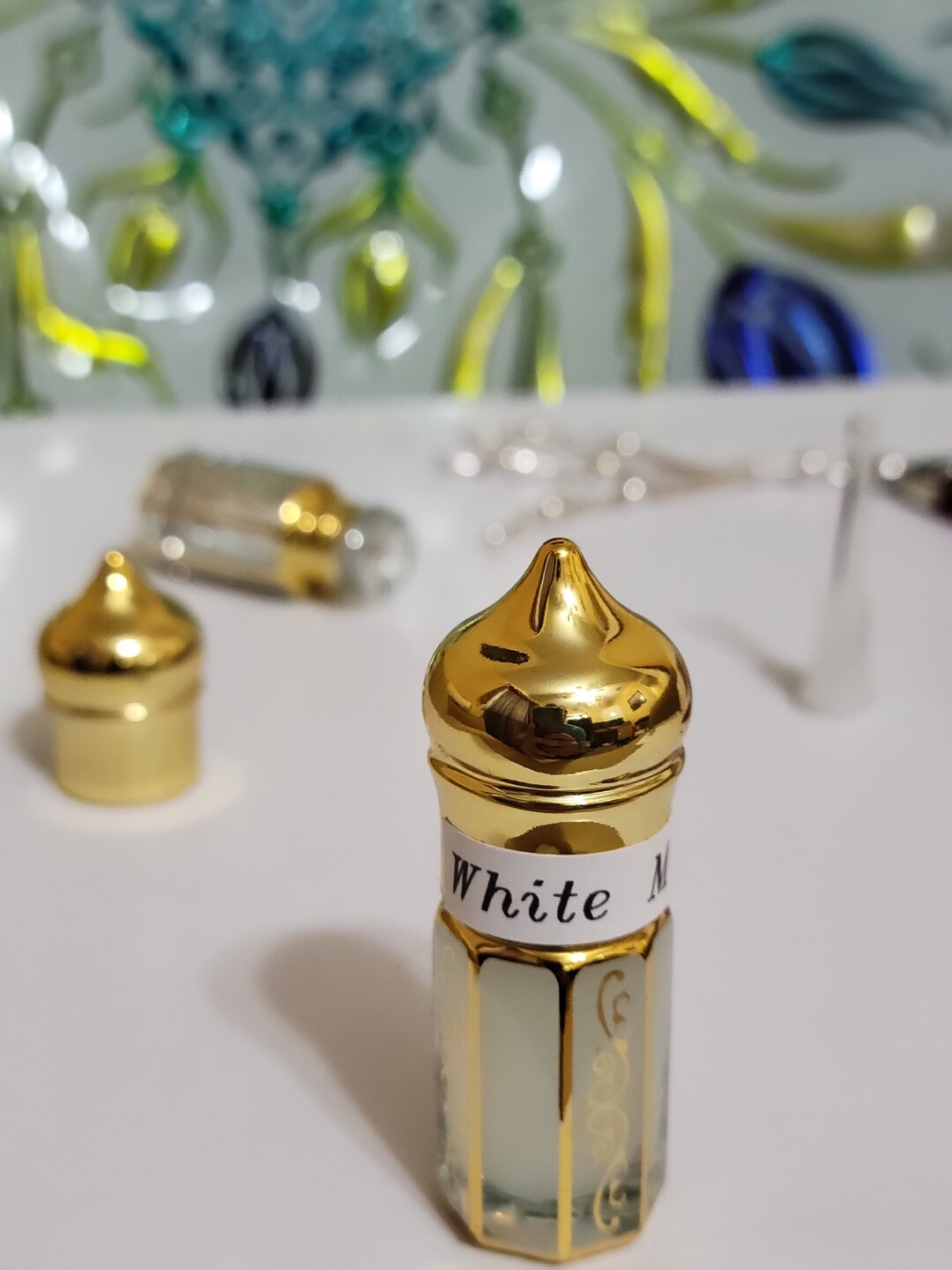 White Musk Oud Arabian Attar Premium Perfume Oil Alcoholfree Imported