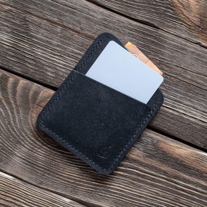 Porta-cartões de couro, Porta-cartões feito à mão, Carteira para cartões, Carteira para dinheiro, Carteira masculina, Carteira para homens, Carteira de presente, Presente para ele