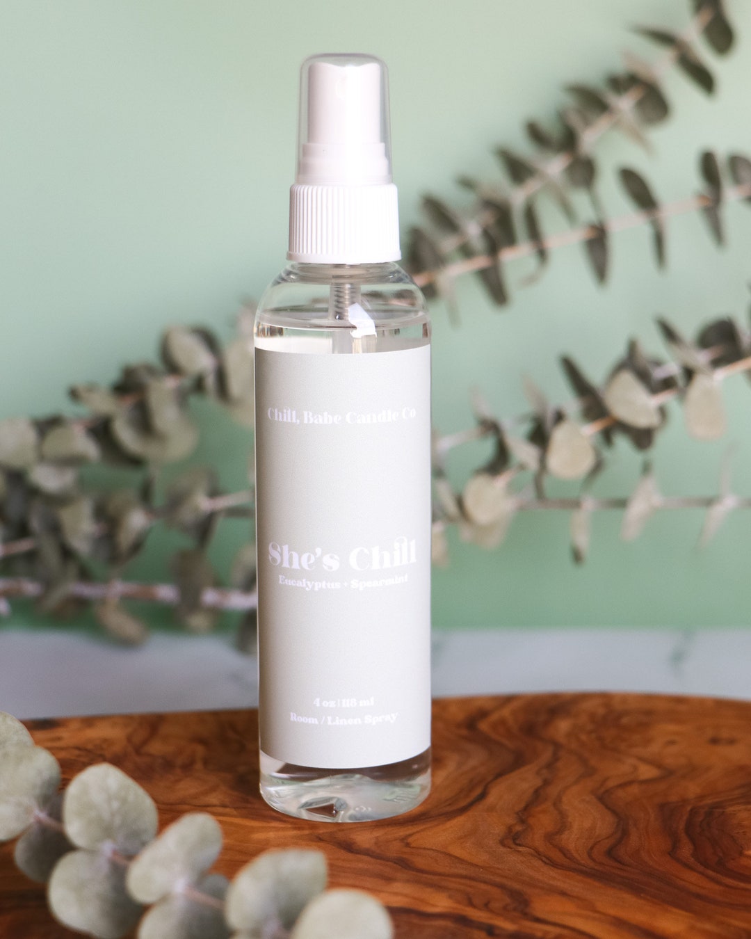 Eucalyptus and Spearmint Room and Linen Spray, 4oz, Spa Night ...