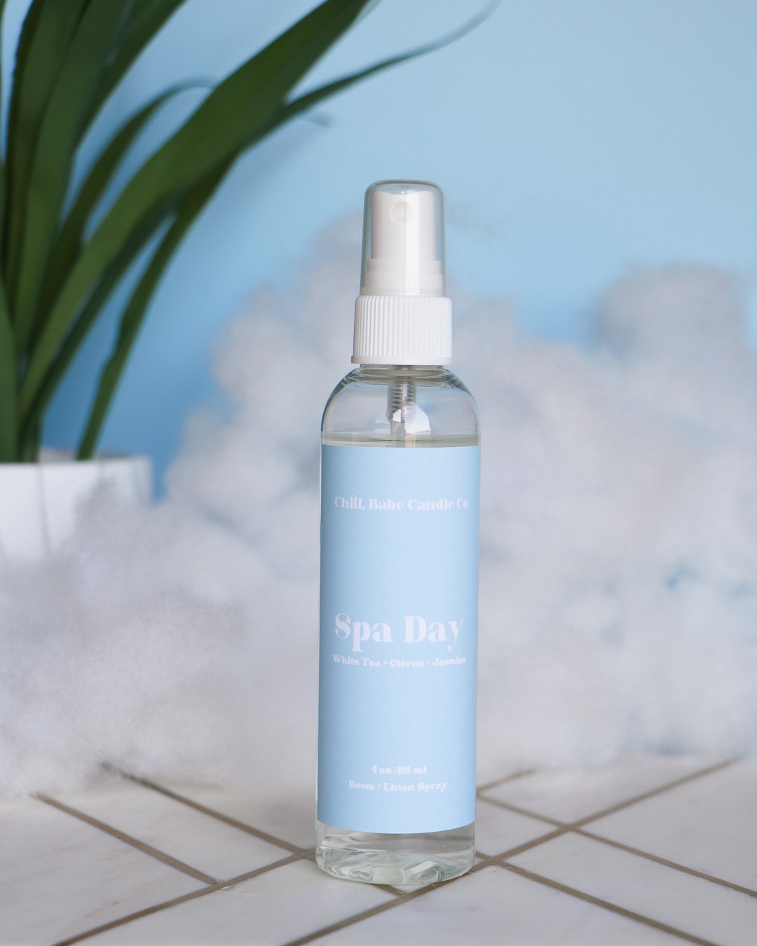 White Tea, Citrus, & Jasmine, Room and Linen Spray, Fresh and Clean