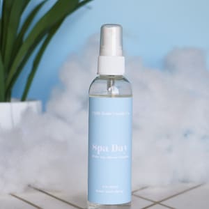 White Tea, Citrus, & Jasmine, Room and Linen Spray, Fresh and Clean Scent, Spa Day At Home, For Relaxation 4oz, Eco-Friendly Home Fragrance