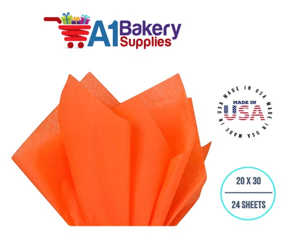 Red Tissue Paper Squares, Bulk 100 Sheets, Premium Gift Wrap and
