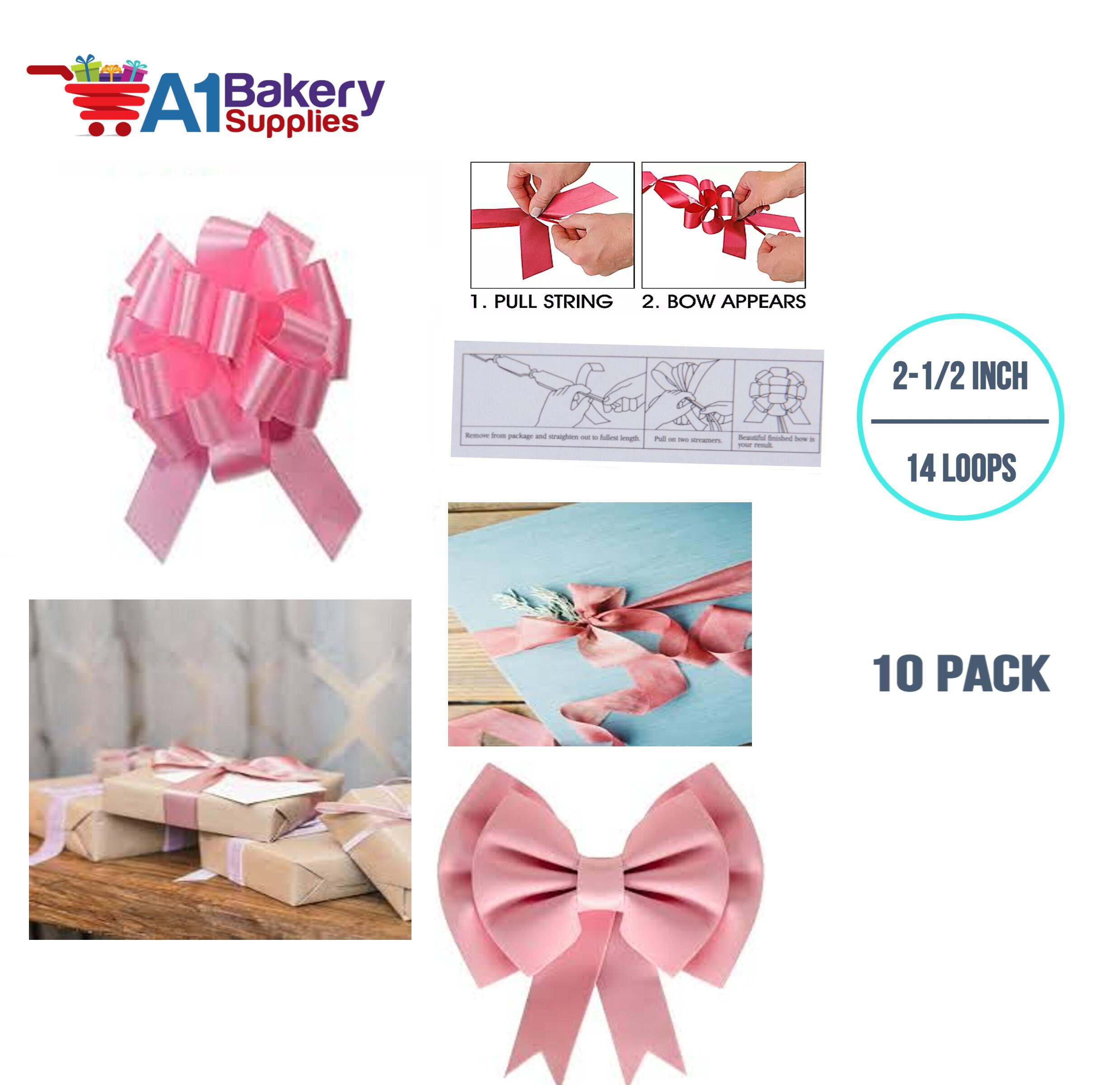 A1 Bakery Supplies Pink Mix 1 - Gift Wrapping Tissue Paper 96 Sheets 15 x  20 Premium Gift wrap Tissue Paper