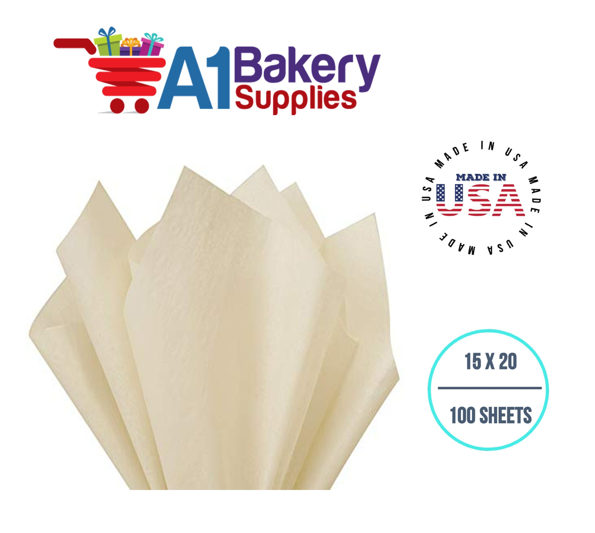  Bulk Aqua Tissue Paper 15 x 20 100sheets Quality