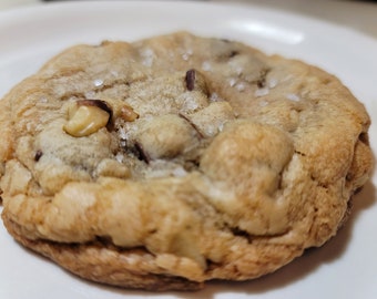 Cozy Buttered Walnut Delight - Gourmet Chocolate Chip Walnut Cookie, Irresistible baked goods, Handcrafted treat, Nutty delight,