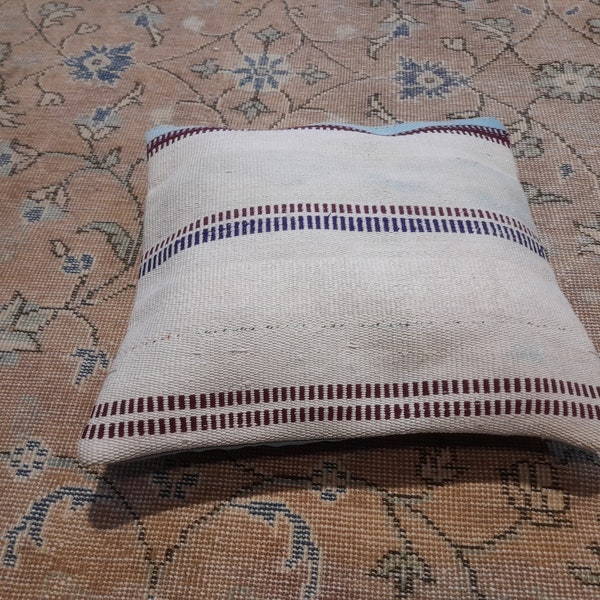 Only Cargo Fee , Like a Free :) Handmade 1 Rug Pillow, decorative kilim pillow covers anatolian handmade wool kilim pillow covers, 40cmX40cm