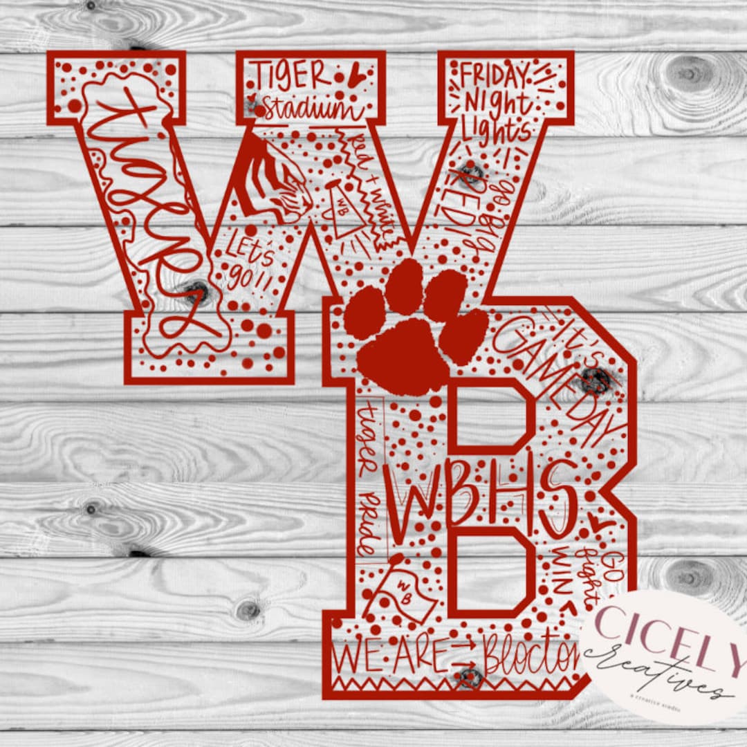 West Blocton High School Tigers Svg Png Sublimation Etsy