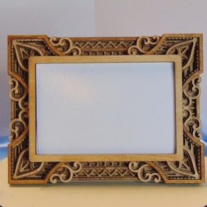 5 LAYERED MANDALA FRAME – Multilayer Photo Frame – Picture Frame – Laser Cut Photo Frame – Wooden Mandala Art Frame – Birthday, Wedding Gift