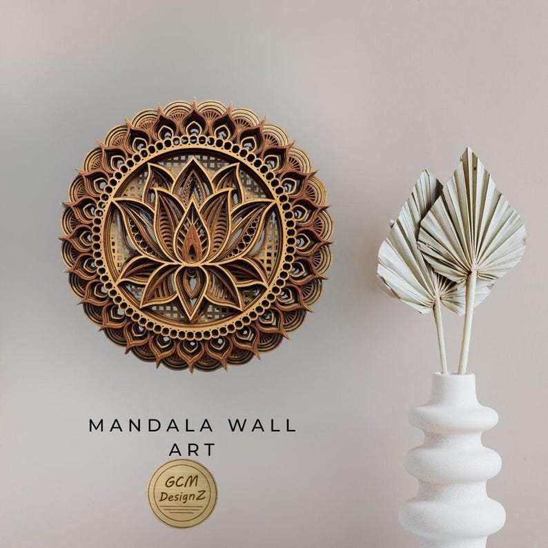 Elevate your space with our stunning wooden lotus mandala, a beautiful round floral design that embodies tranquility and harmony. Perfect for boho spiritual homes, it serves as a calming centerpiece or wall art. Ideal for meditation spaces, living rooms, or as a thoughtful gift!