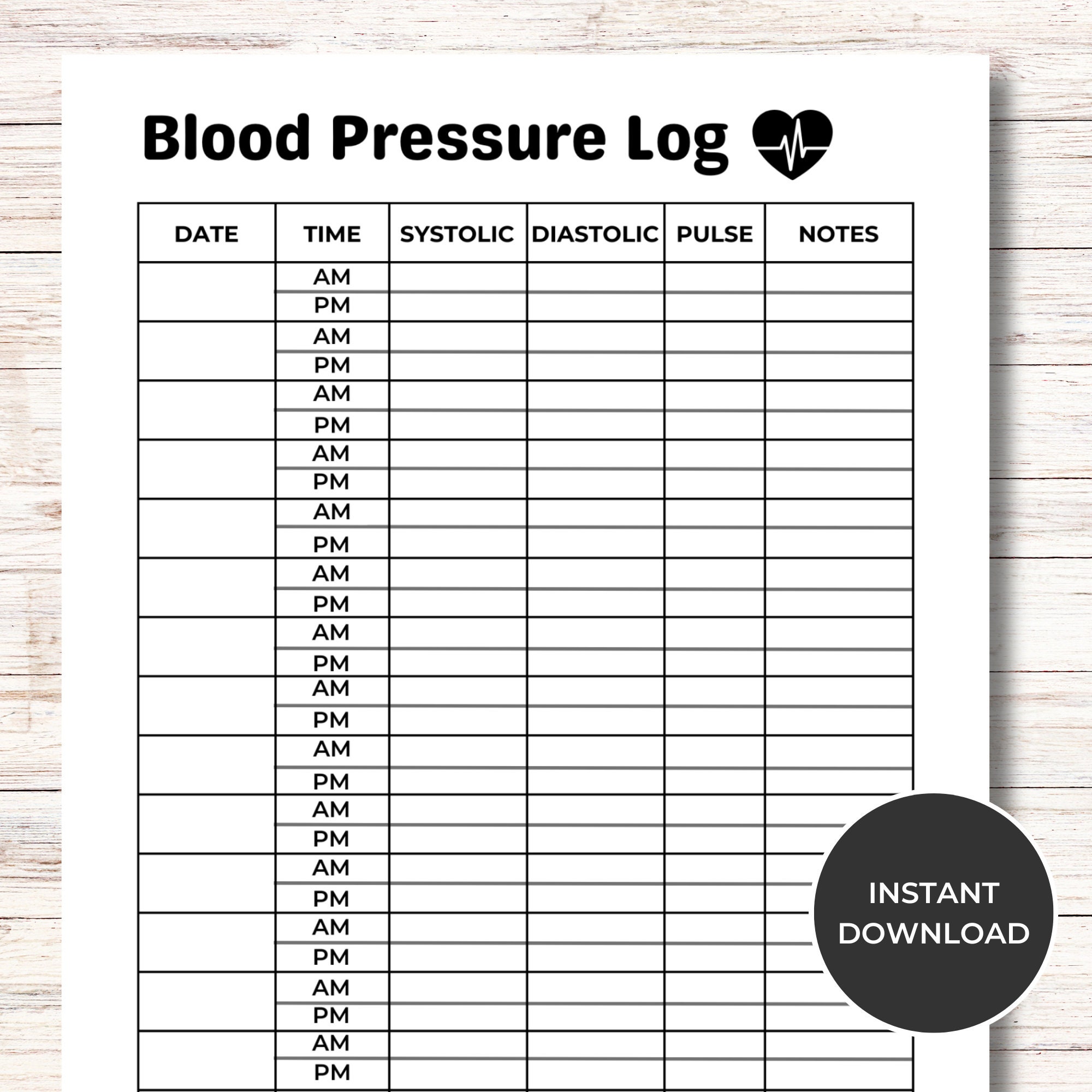 blood-pressure-log-printable-blood-pressure-tracker-health-tracker-for-high-and-low-blood-pressure-etsy