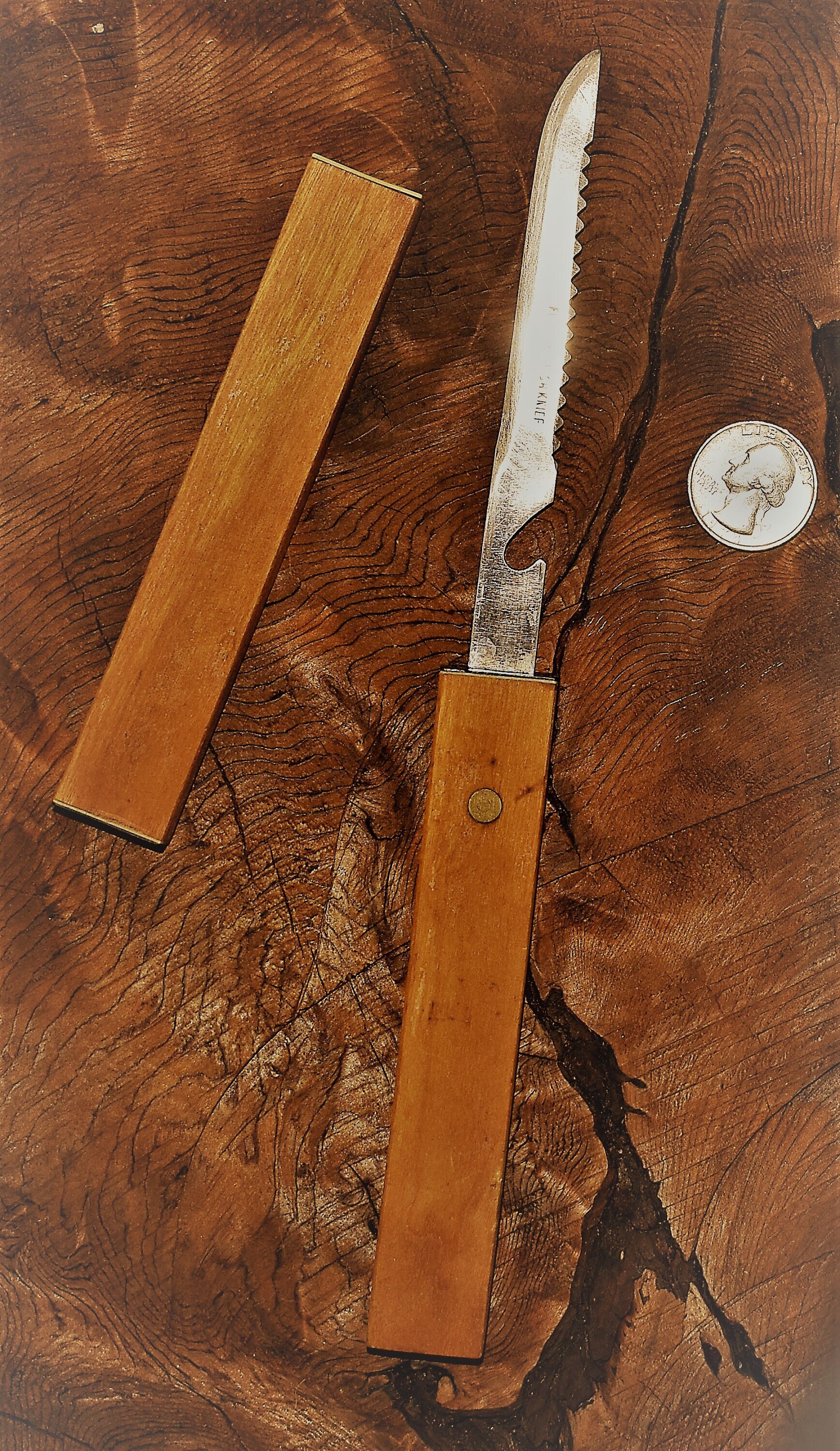 Japanese Made Floating Fish Cleaning Knife steel Made in the Etsy