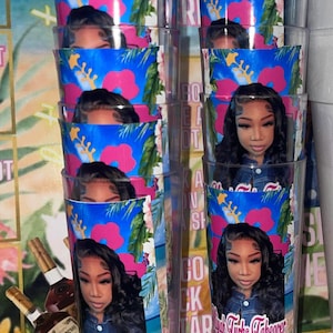 Custom plastic shot cups