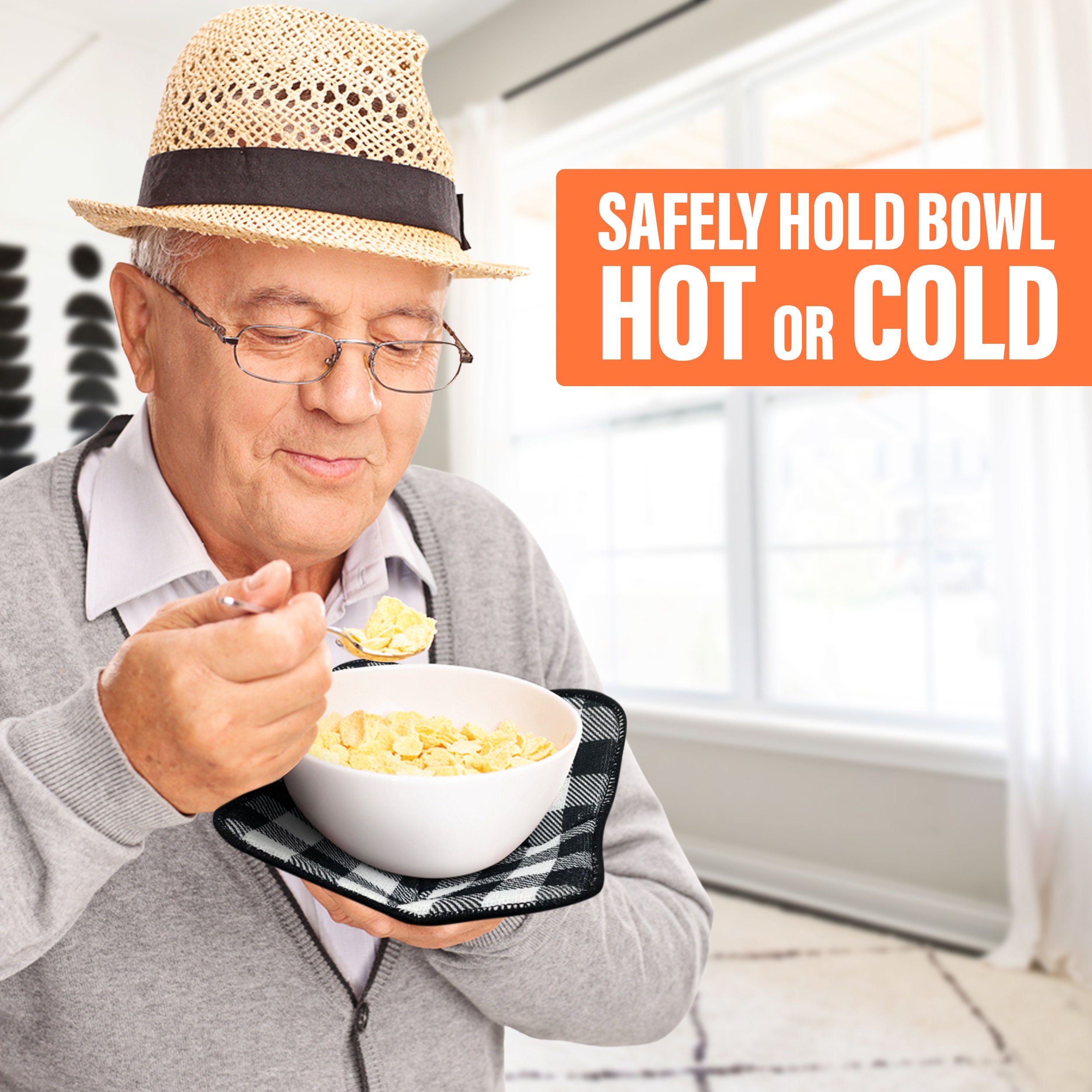 Microwave Safe Bowl Holder, Bowl Cozy, Hot Soup Bowl Holder, Gifts for