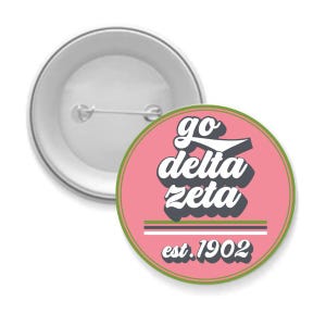Go Greek Button Sorority Pinback Buttons Go Sorority Design - Etsy