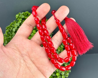 Faturan Amber Rosary, Bakelite rosary, muslim rosary, Misbaha, islamic gift Rosary, Tasbih, tasbeeh, Amber islamic Rosary, Masbaha, Sibha