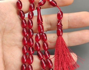 Faturan Amber Rosary, Bakelite rosary, muslim rosary, Misbaha, islamic gift Rosary, Tasbih, tasbeeh, Amber islamic Rosary, Masbaha, Sibha