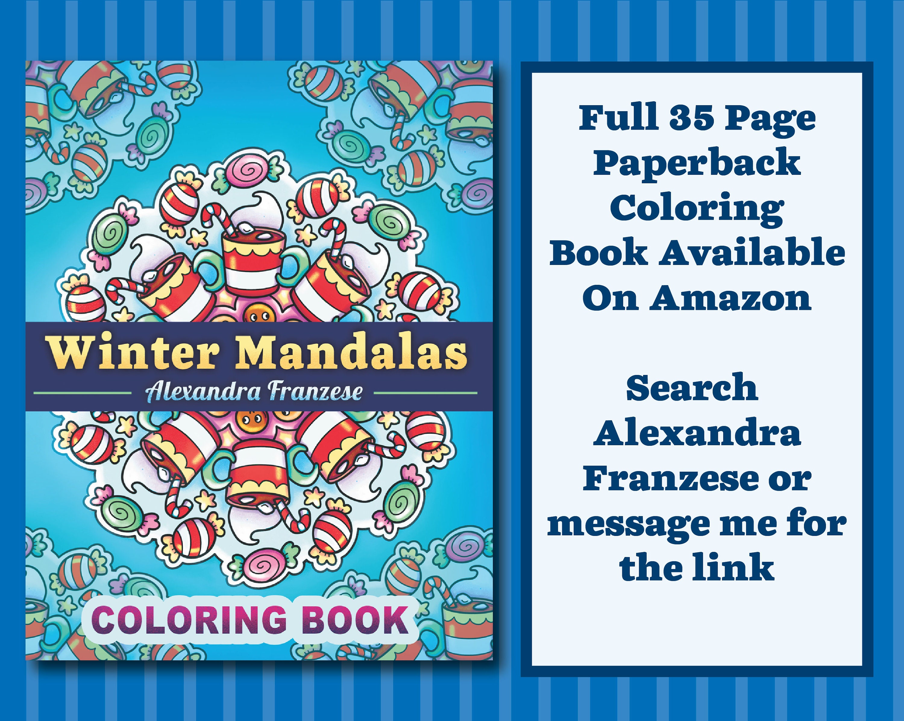 Winter Mandala Coloring Pages Coloring Page Download Kids Etsy