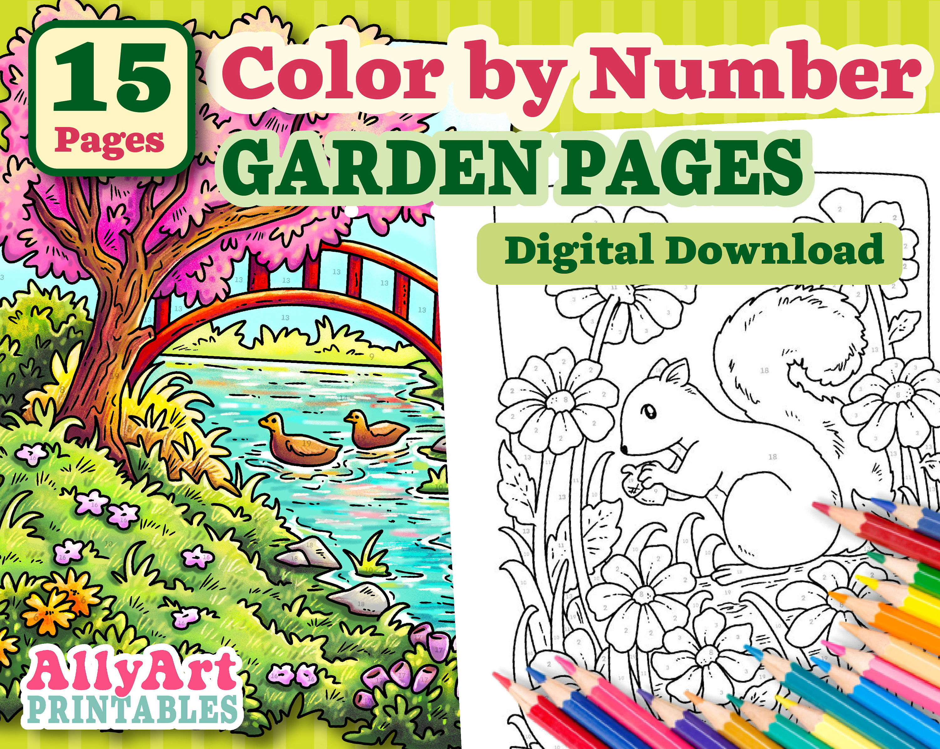 Coloring Book: Color by Number the Simple Joys of Life Coloring Book Color  by Number Coloring Book Easy Color by Number 