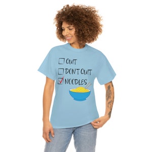 NOODLES! Tiktok Tshirt - Unisex Heavy Cotton Tee