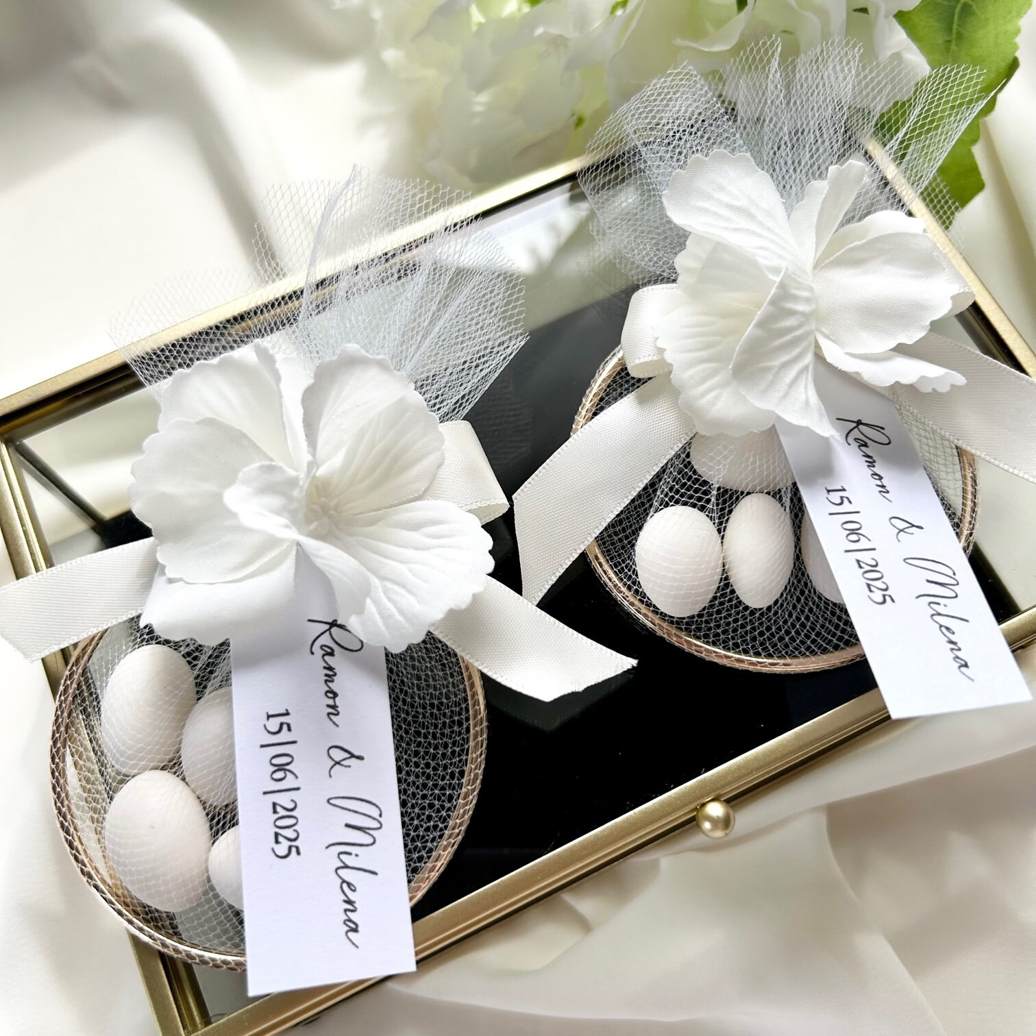 Taufgeschenk Personalisiert Mädchen - Geldgeschenk Taufe Geschenkbox Mit Karte   Leinensaeckchen