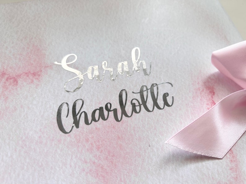 Handwritten Sticker, Calligraphy Sticker, Name Vinyl, Custom ...