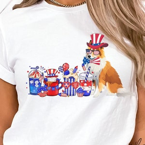 Rough Collie, 4th O July Shirts, Lassie Dog, Weekend Coffee Dog, Collie Mom Shirt, Dog 4th of July Shirt, Sable, Collie Mom, Collie Gifts