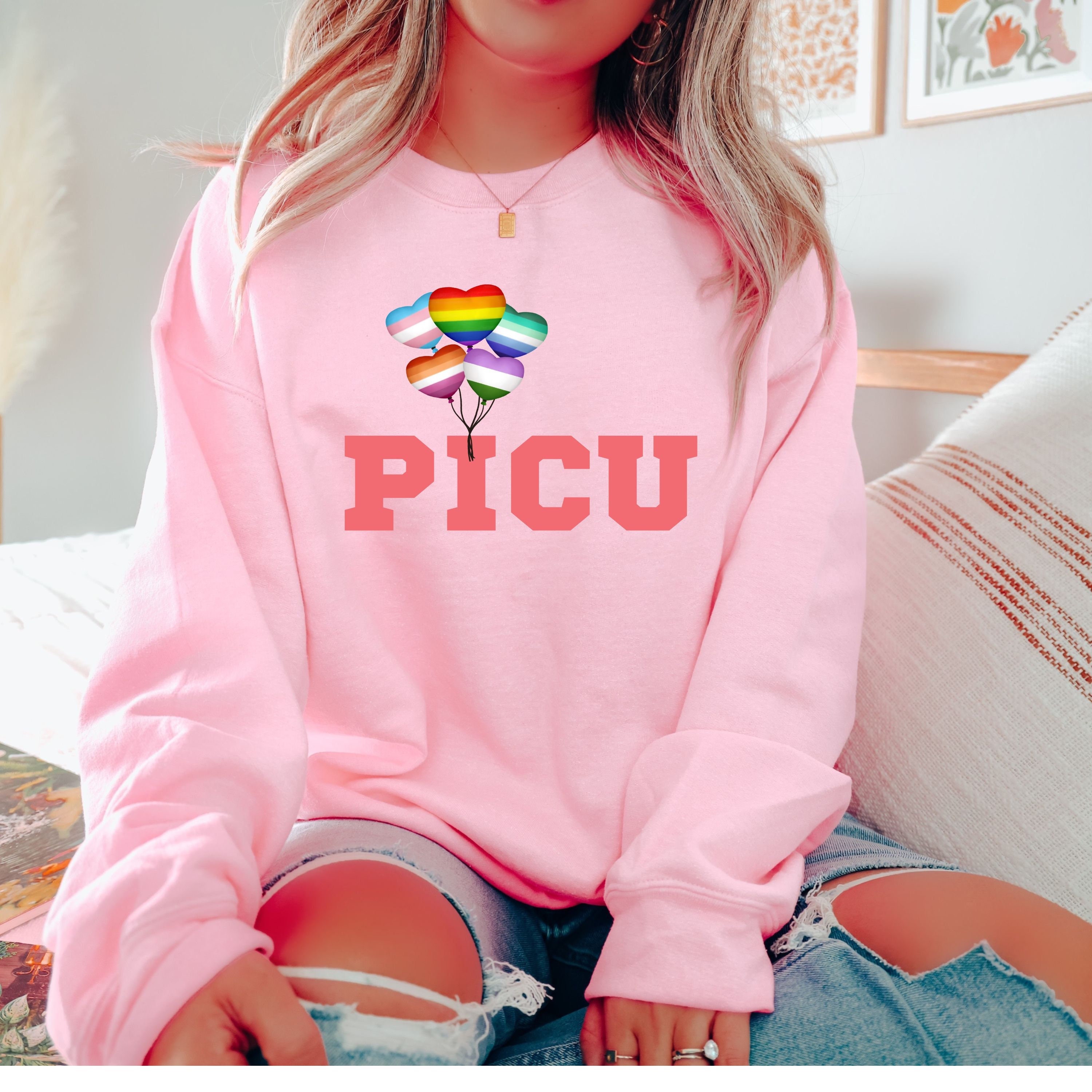 PICU Doctor Picu Crew Picu Nurse Sweatshirt Picu - Etsy